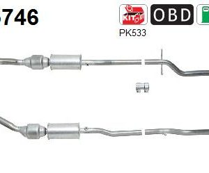 Katalizator benzynowy Citroen C5 1.8i/2.0i 16v 0...