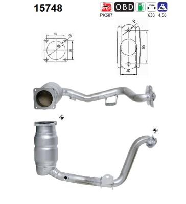 Katalizator benzynowy Citroen Xsara Picasso 1.6i...
