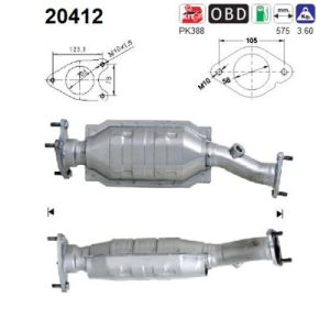 Katalizator benzynowy FORD COUGAR 2.5 V6 24v Automatic (underfloor cat)