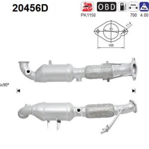 Katalizator diesel FORD GALAXY 2.0TDCi (TXWA) 3/10-4/15