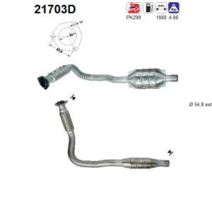 Katalizator diesel Opel Astra 2.0/2.2 99'-05'