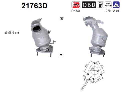 Katalizator Diesel Alfa, Fiat, Opel, Saab 1....