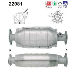 Katalizator benzynowy HONDA CIVIC 1.4i 16v (D14Z3; D14Z4 s) 8/98-6/01 (OBD)