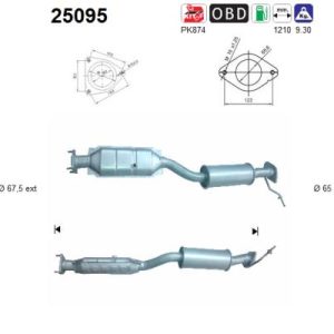 Katalizator benzynowy MAZDA RX-8 1.3i (192bhp) 7/03-12/08