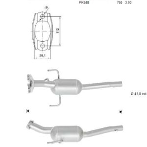 Katalizator benzynowy Mitsubishi Colt 1.3i 07/10-12/12