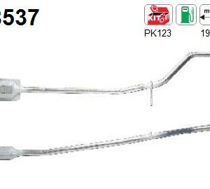 Katalizator benzynowy Peugeot 206 1.1 09/98 12/01