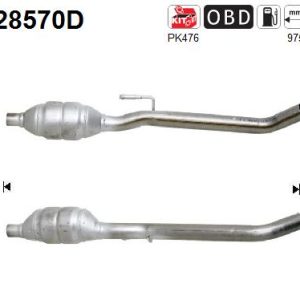 Katalizator Diesel CITROEN DISPATCH 1.9D Diesel (DW8B; DW8 eng) 10/00-12/07