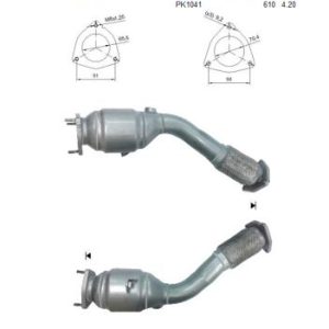 Katalizator beznynowy PORSCHE CAYENNE S 4.5i V8 32V 03'-06'