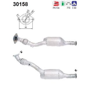 Katalizator benzynowy Renault Clio/Kangoo 1.2, 8...