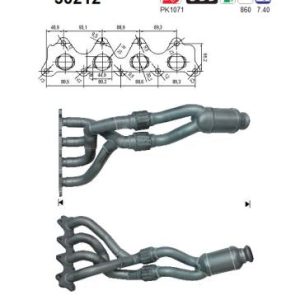 Katalizator benzynowy Renault Clio Sport 2.0i 06/06-04/09