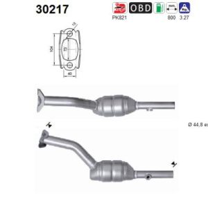 Katalizator benzynowy RENAULT CLIO, GRAND MODUS 1.6 16v 11'->