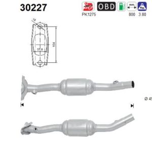 Katalizator benzynowy Renault Laguna 2.0 16V 10/07'->
