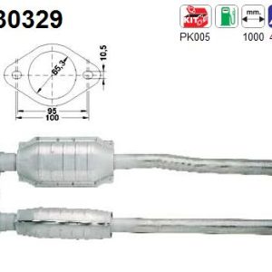 Katalizator benzynowy Renault Laguna 1.7/2.0 01/94-12/00