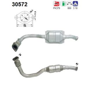 Katalizator benzynowy RENAULT TWINGO I 1.2 05.96-06.07