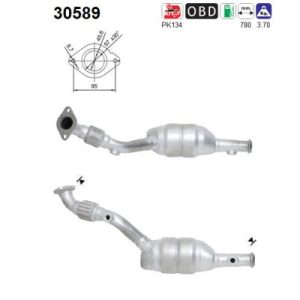 Katalizator benzynowy Renault Clio/Kangoo 1.2, 8...