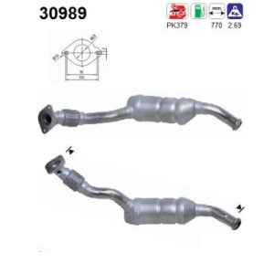 Katalizator benzynowy Renault Twingo 1.2i 8v 00'