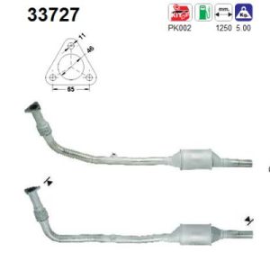 Katalizator benzynowy SEAT AROSA 1.0i 8v (AER; ALL s) 9/97-9/99