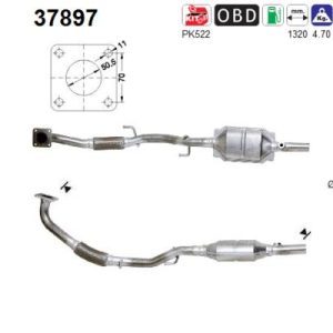 Katalizator benzynowy Seat, Skoda, VW 1.4, 16v, ...