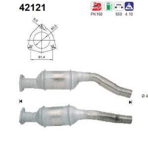 Katalizator benzynowy Audi, VW 1.6i