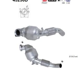 Katalizator diesel BMW 330d 2.9TD (E46; M57D (306D1)) 10/99-3/03 (1st cat)