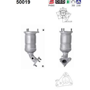 Katalizator beznynowy DAEWOO CHEVROLET MATIZ 1.0i 8v 05'-10'