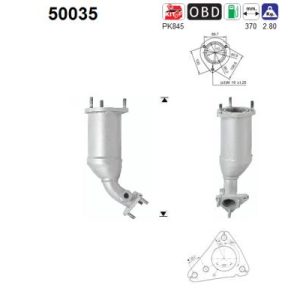 Katalizator benzynowy CHEVROLET MATIZ 0.8i 6v 3/05-