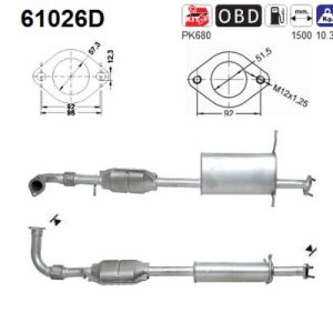 Katalizator Diesel Hyundai Santa Fe 2.0 CRDi...