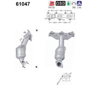 Katalizator benzynowy Hyundai Santa Fe 2.7i 08/00-02/06