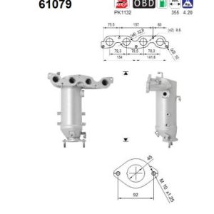 Katalizator benzynowy HYUNDAI I10 1.2 11.08-12.13