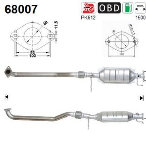 Katalizator benzynowy Land Rover Freelander 1.8 02/98-09/06