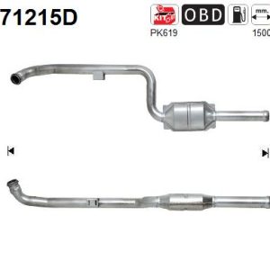 Katalizator diesel Mercedes C 200 / C220 CDI 5/00 12/03