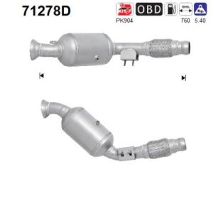 Katalizator Diesel Mercedes Sprinter 2.1 Cdi...