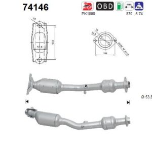 Katalizator benzynowy Nissan Micra 1.6, 5/05-11/07