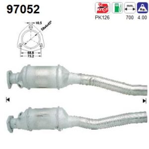Katalizator benzynowy Volvo 940 09/90-07/96