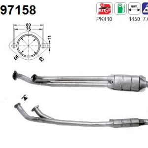 Katalizator benzynowy Volvo 960 3.0i 09/90'-01/97'