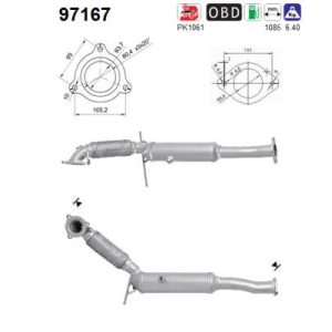 Katalizator benzynowy VOLVO XC70 2.5i Turbo 4x4 (B5244 T3) 3/09-9/02
