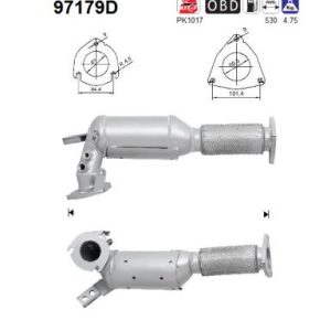 Katalizator diesel VOLVO XC90 2.4TD 02'-10'