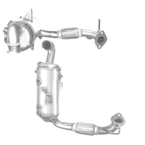 Filtr DPF z katalizatorem FORD FIESTA 1.4TDCi (F6JD; KVJA s)  7/10-11/12  (Euro 5 Cat/DPF)