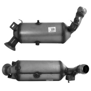 Filtr DPF z katalizatorem MERCEDES C200 2.1CDi S204 (OM 646.811 Eng) 8/07-8/09 (Euro 4 Cat/DPF; LHD)