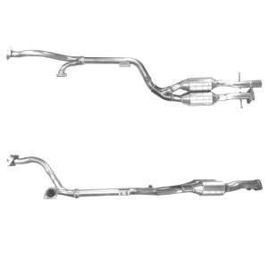 Katalizator  Benzynowy MERCEDES 500SL 5.0i 32v V8 (C129) LHD IMPORT 9/90-8/93