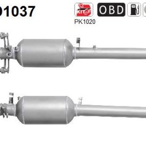 Filtr DPF Mercedes Viano 3.0CDi 06'-11'