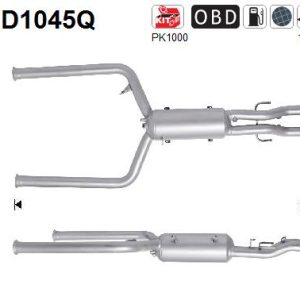 Filtr DPF JAGUAR S-TYPE 2.7TD 06/04'-10/07'