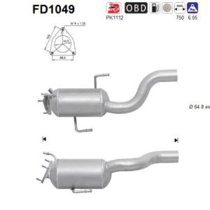 Filtr DPF Porsche Cayenne 3.0D , Audi Q7 Quattro 11/07 04-11