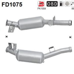 Filtr DPF MERCEDES ML320 3,.TD CDi V6 24 01/06'-10/08'