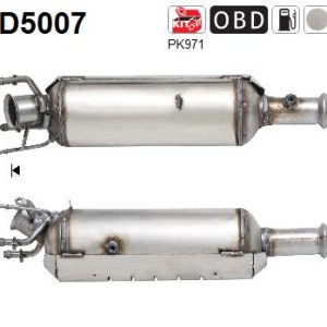 Filtr DPF z katalizatorem PEUGEOT 307 2.0HDi (RHS (DW10ATED)) 4/01-8/02 (Euro 3 Cat/DPF)