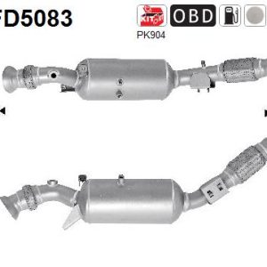 Filtr DPF Mercedes Sprinter 2.1CDi 3/09-10/15 Euro 4